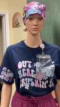 Load image into Gallery viewer, Medium Out Here Crushin’ It Med Tech Tee 💊🌸