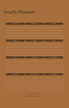 Load image into Gallery viewer, PLANNERS COMING SOON