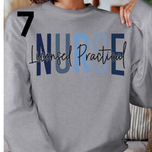 Load image into Gallery viewer, Licensed Practical Nurse Sweatshirts
