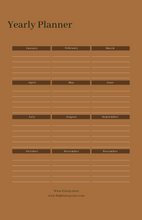 Load image into Gallery viewer, PLANNERS COMING SOON
