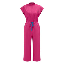 Load image into Gallery viewer, COMING SOON 02/18: CARGO WIDE LEG SCRUB JUMPSUIT
