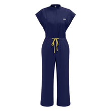 Load image into Gallery viewer, COMING SOON 02/18: CARGO WIDE LEG SCRUB JUMPSUIT
