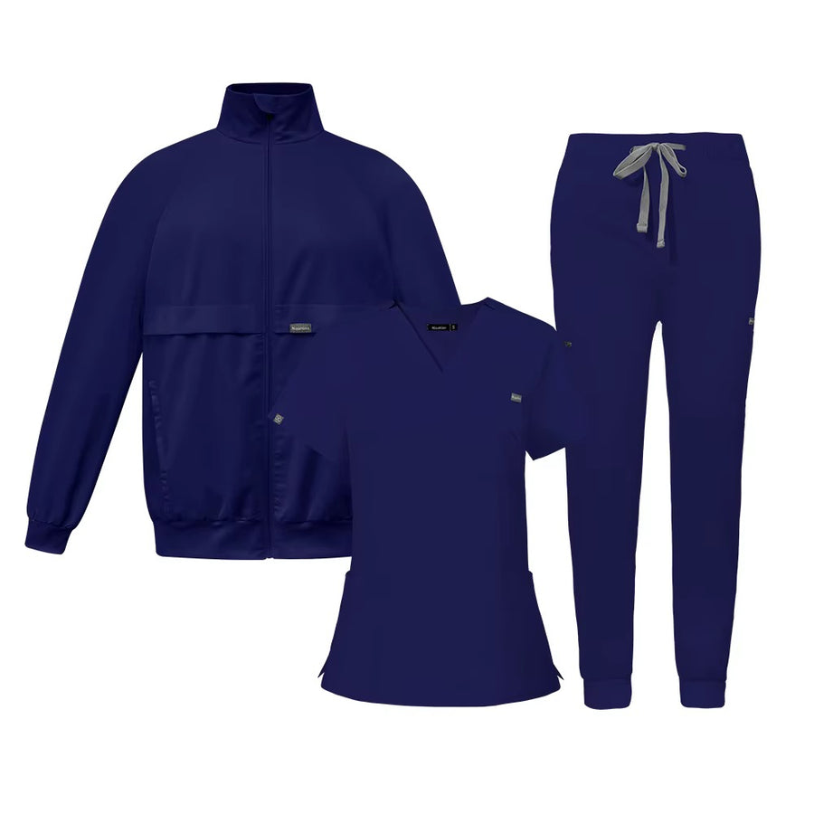 Navy scrub set