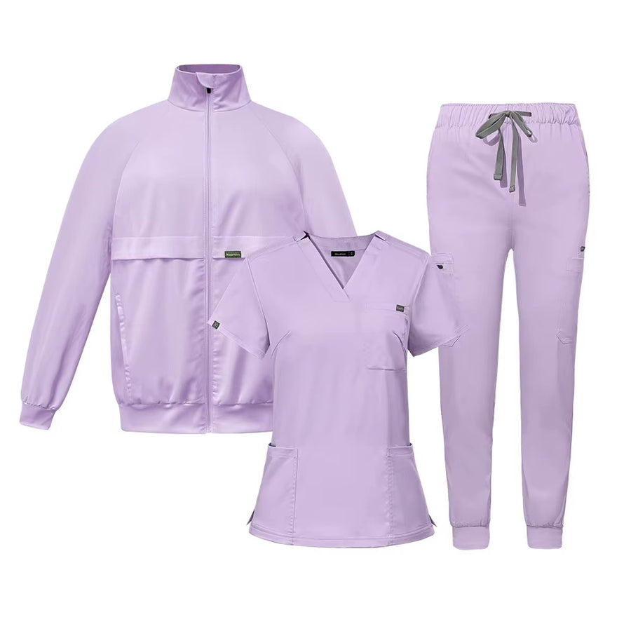 Lavender scrub set