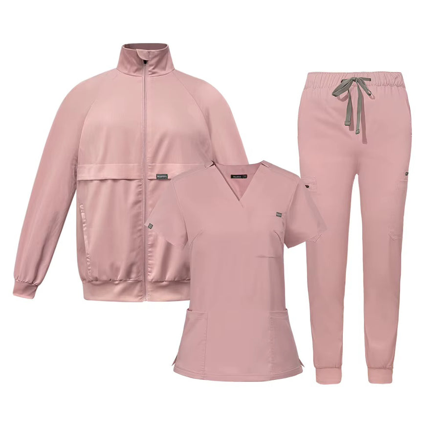 Blush scrub set